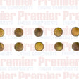 Welch Plug WELCH PLUG 29/64 BRASS CUP BC02964-10 - PREMIER