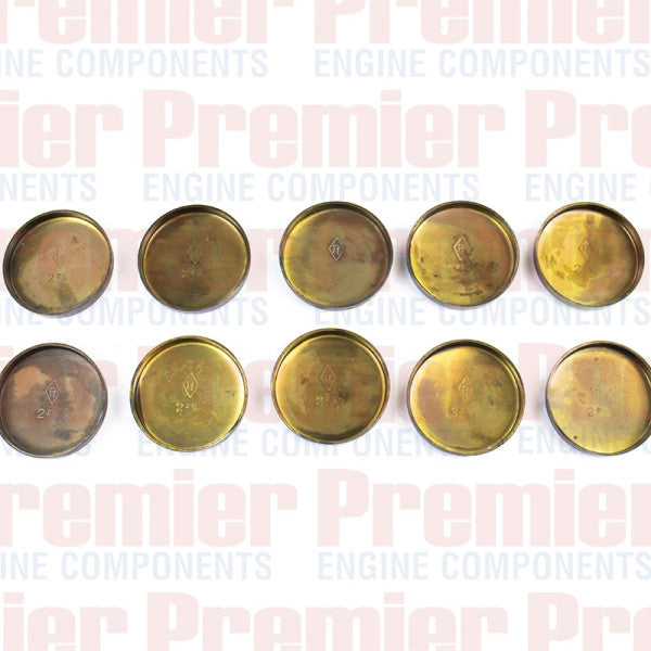Welch Plug WELCH PLUG 2 21/64 BRASS CUP BC202164-10 - PREMIER