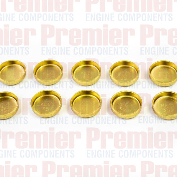 Welch Plug WELCH PLUG 35MM BRASS CUP BC35MM-10 - PREMIER