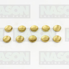 Welch Plug WELCH PLUG 5/8 BRASS DOME BD058-10 - PREMIER