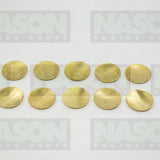 Welch Plug WELCH PLUG 1 5/8 BRASS DOME BD1058-10 - Premier