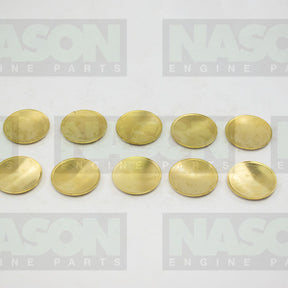 Welch Plug WELCH PLUG 1 5/8 BRASS DOME BD1058-10 - PREMIER