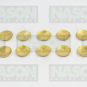 Welch Plug WELCH PLUG 30MM BRASS DOME BD30MM-10 - PREMIER