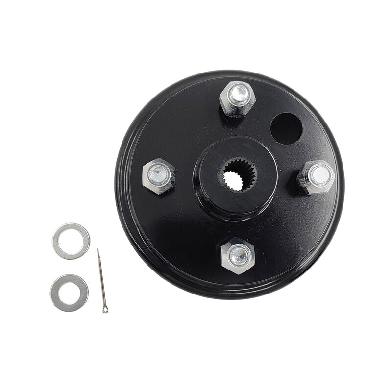 Golf Cart Brake Drum Hub Assembly Fit For EZGO TXT Electric Vehicles 19186G1 1982-ON BDRUM-002-1PCS - Machter