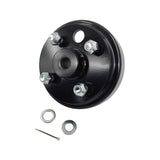 Golf Cart Brake Drum Hub Assembly Fit For EZGO TXT Electric Vehicles 19186G1 1982-ON BDRUM-002-1PCS - Machter