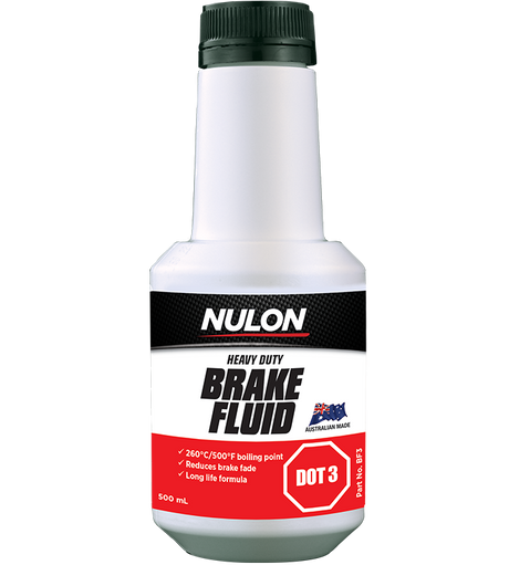 Dot 3 Brake Fluid 500ml - Nulon | Universal Auto Spares