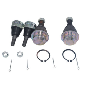 4 Pcs Lower And Upper Ball Joints Full Set Fit For Ford Ranger PX 2011-ON BJ-FD003-4PCS - Machter