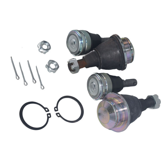 4 Pieces Lower And Upper Ball Joints Full Set Fit For Ford Ranger PX 2011-ON - Machter