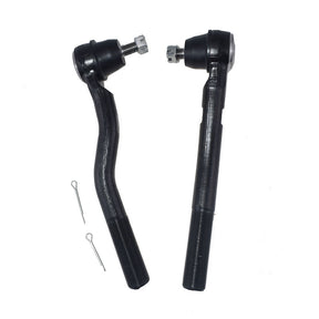 Pair Front Upper Outer + Inner Tie Rod Ends Fit For Jeep Cherokee XJ Grand Cherokee WJ WG BJ-JP003-2PCS - Machter