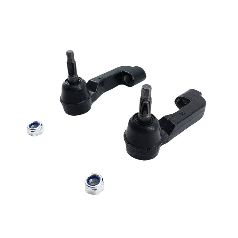 Front Axle Outer Tie Rod Ends Kit Left + Right Fit For Jeep Cherokee KJ 52125484AA 52125483AA - Machter
