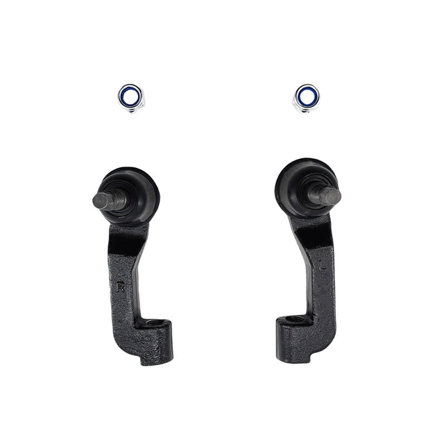 Front Axle Outer Tie Rod Ends Kit Left + Right Fit For Jeep Cherokee KJ 52125484AA 52125483AA - Machter