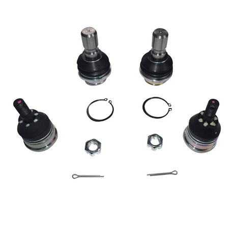 4 x Lower+Upper Ball Joints Fit For Nissan Terrano Pathfinder R51 Navara D40 - Machter