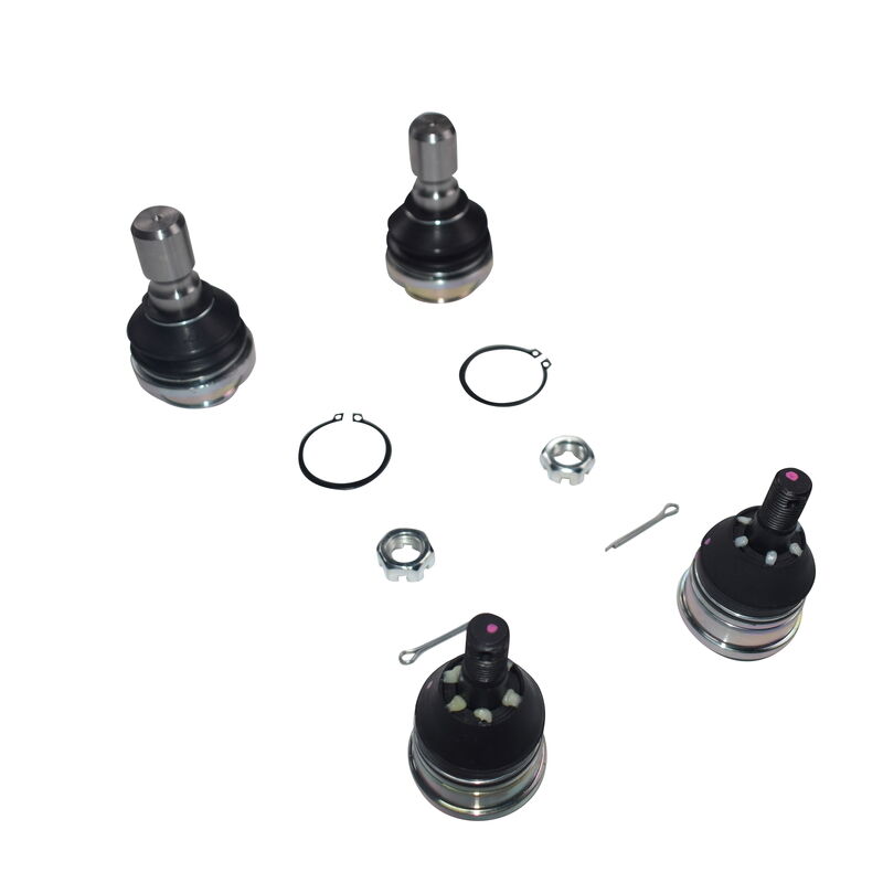 4 x Lower+Upper Ball Joints Fit For Nissan Terrano Pathfinder R51 Navara D40 - Machter