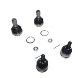 4 x Lower+Upper Ball Joints Fit For Nissan Terrano Pathfinder R51 Navara D40 - Machter
