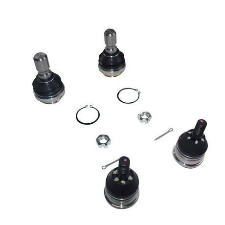 4 x Lower+Upper Ball Joints Fit For Nissan Terrano Pathfinder R51 Navara D40 - Machter