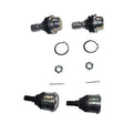 4 x Lower+Upper Ball Joints Fit For Nissan Terrano Pathfinder R51 Navara D40 - Machter