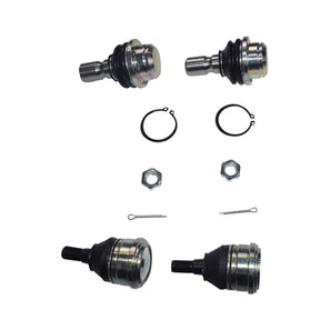 4 x Lower+Upper Ball Joints Fit For Nissan Terrano Pathfinder R51 Navara D40 - Machter