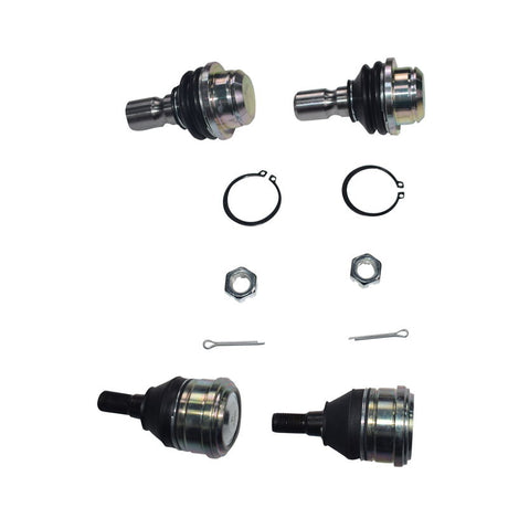 4 x Lower+Upper Ball Joints Fit For Nissan Terrano Pathfinder R51 Navara D40 - Machter