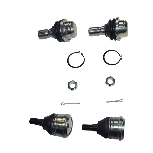 4 x Lower+Upper Ball Joints Fit For Nissan Terrano Pathfinder R51 Navara D40 - Machter