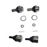 4 x Lower+Upper Ball Joints Fit For Nissan Terrano Pathfinder R51 Navara D40 BJ-NS003 - Machter