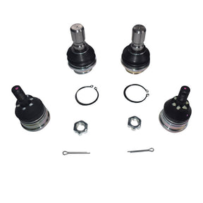 4 x Lower+Upper Ball Joints Fit For Nissan Terrano Pathfinder R51 Navara D40 BJ-NS003 - Machter