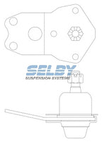 Ball Joint Lower Fits TE-TF Cortina BJ152 - Selby | Universal Auto Spares