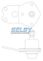 Ball Joint Lower Fits TE-TF Cortina BJ152 - Selby | Universal Auto Spares