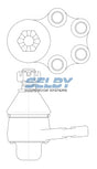 Ball Joint Lower Fits Datsun 120Y, Sunny B310, 1200 UTE BJ176 - Selby | Universal Auto Spares