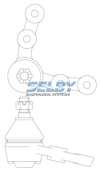 Ball Joint Upper Fits Econovan, Spectron 1.6L, E1300, E1400, E1600, E2200 77 - 1/84 BJ198 - Selby | Universal Auto Spares