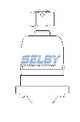 Ball Joint Lower Fits Vanette C20, C21 BJ209 - Selby | Universal Auto Spares