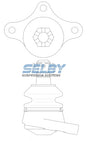 Ball Joint Upper Fits Econovan 1.4, 1.8, 2.0, 2.2L, E1400, E1800, E2000, E2200 BJ250 - Selby | Universal Auto Spares