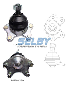 Ball Joint Upper 4 Fits RUNNER, HILUX KZN165, LN6, LN1, RN6, RN1, RZN1, YN6 BJ500 - SELBY