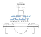 Ball Joint Upper Fits Falcon Fairlane Upper 4 Bolt BJ34 - Selby | Universal Auto Spares