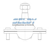 Ball Joint Upper Fits Falcon Fairlane Upper 4 Bolt BJ34 - Selby | Universal Auto Spares