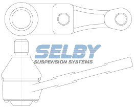 Ball Joint Fits Laser KF, KH, 323 BG lwr 16mm Spigot BJ340 - Selby | Universal Auto Spares