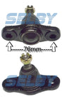 Ball Joint Front Lower Fits Hyundai Elantra 06-11, Hyundai I30 07-12 (76mm Bolt Holes Centre) BJ3501 - Selby | Universal Auto Spares