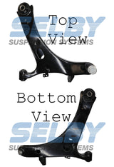 Front Lower Control Arm (Left) Fits Subaru Impreza 9/07-12/11 Without Ball Joint BJ4142L-ARM - Selby