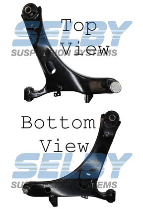 Front Lower Control Arm (Left) Fits Subaru Impreza 9/07-12/11 Without Ball Joint BJ4142L-ARM - Selby