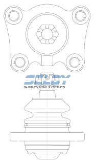 Ball Joint LWR Fits HILUX, 4 RUNNER KZN165, LN6, LN1, RN6, RN1, RZN1, YN6 BJ502 - Transteer | Universal Auto Spares