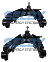 Arm UPPER CTRL (F) LH Fits Colorado RG 2WD-Hi-Rider/4WD 12-9/2016, Isuzu D-Max 2WD/4WD TF 12-ON BJ5361L-ARM - Selby