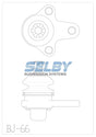 Ball Joint Front Upper Fits Toyota Crown & Hiace BJ66 - Selby | Universal Auto Spares