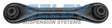 Rear Lower Lateral Link LHS/RHS Fits Mazda 3 BK,BL. Ford Focus LS,LT,LV. Volvo S40,C30 BJ6922-ARM - Selby
