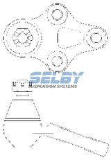 Ball Joint Lower Fits Vitara 5/1988 - 1998 BJ7542 - Selby | Universal Auto Spares