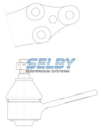 Ball Joint Lower Fits CIELO, 1.5L, ESPERO 94, 6/98 BJ800 - Selby | Universal Auto Spares