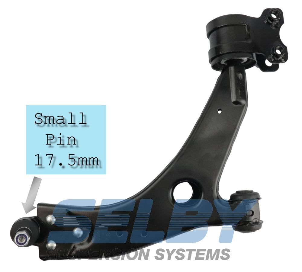 Right Front Lower Control Arm Fits Ford Focus LS with 18mm Pin - Various Volvo Models BJ8740R-ARM - Selby | Universal Auto Spares