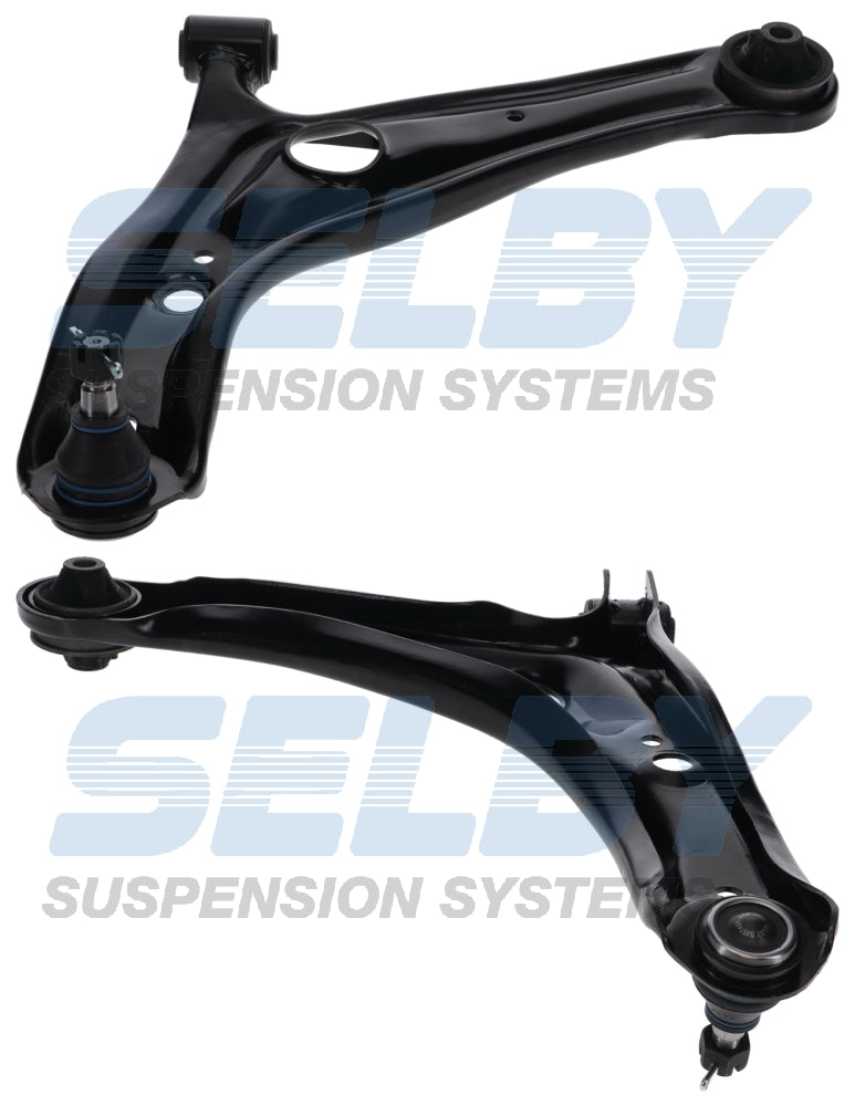 Right Front Lower Control Arm Fits Toyota Echo NCP#0R with 12mm Mounting Holes BJ8748R-ARM - Selby