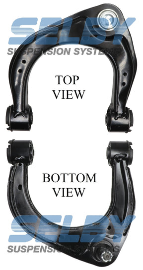 Right Front Upper Control Arm Fits Ford Ranger PX, BT50 UP/UR (9/11-ON) BJ8852R-ARM - Selby