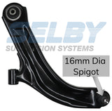 FRT LOWER CTRL ARM (L) Fits NISSAN MICRA K12 07-10 16mm Spigot BJ8918L-ARM - Selby