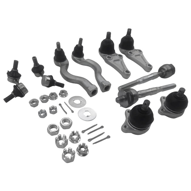 Ball Joint Sway Bar Tie Rod Kit Fit For Mitsubishi Triton ML MN Utility 4WD 2006-2013 - Machter