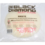 Lambswool Buff Pad 5", 7" & 8" Tie - Black Diamond | Universal Auto Spares